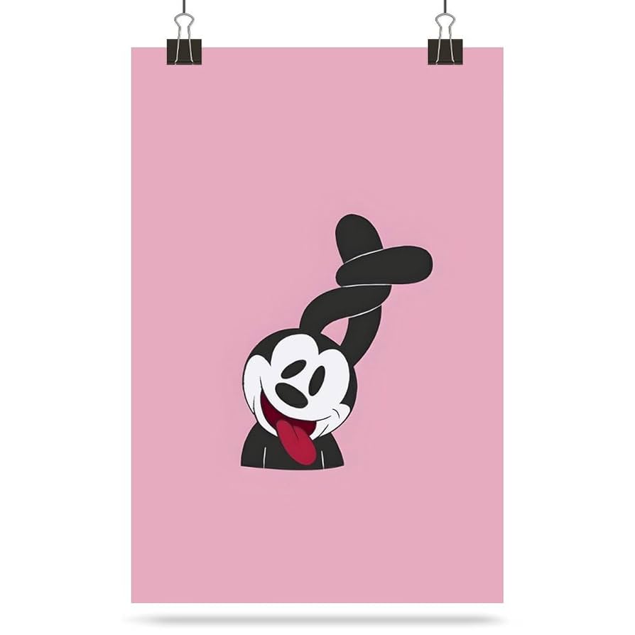 Amazon.co.jp: オズワルド ザ ラッキーラビット ポスター 絵画